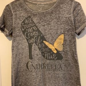 Cinderella Grey Tee - Disney